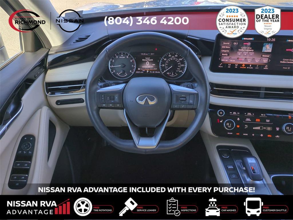 used 2025 INFINITI QX60 car, priced at $37,995