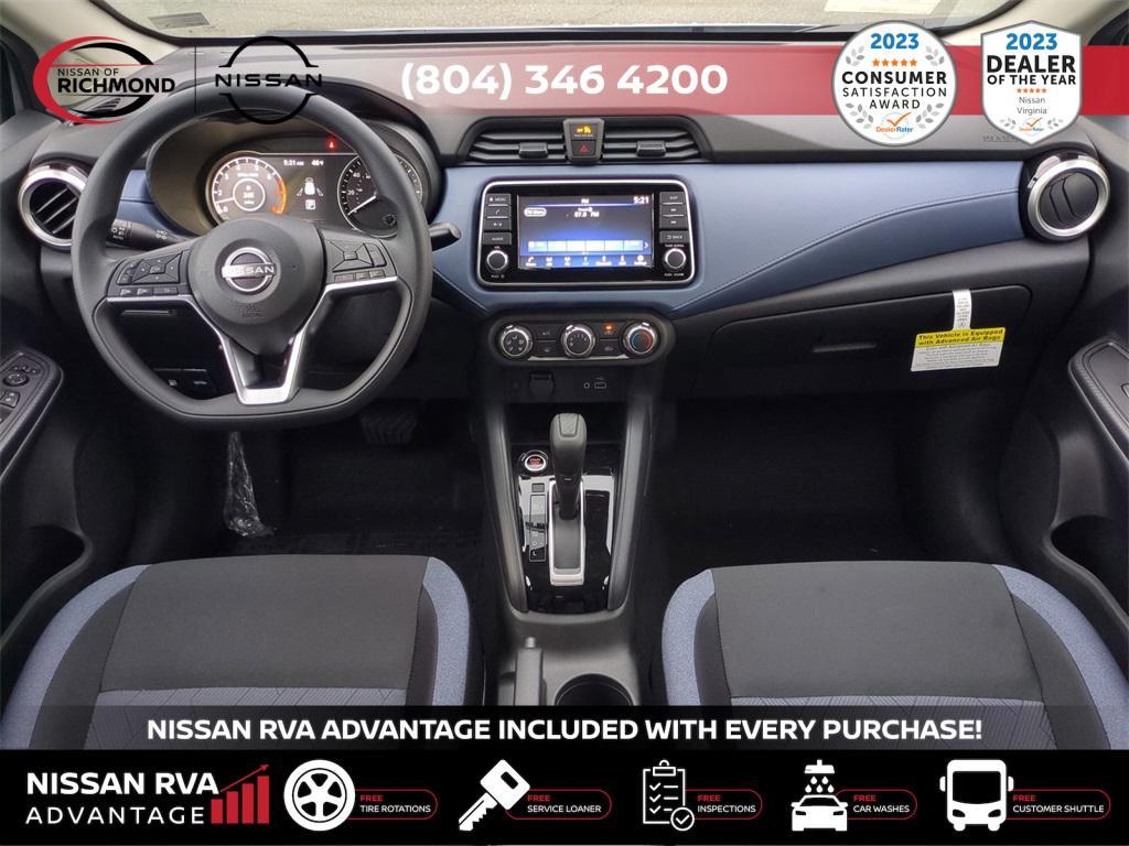 new 2025 Nissan Versa car, priced at $20,456