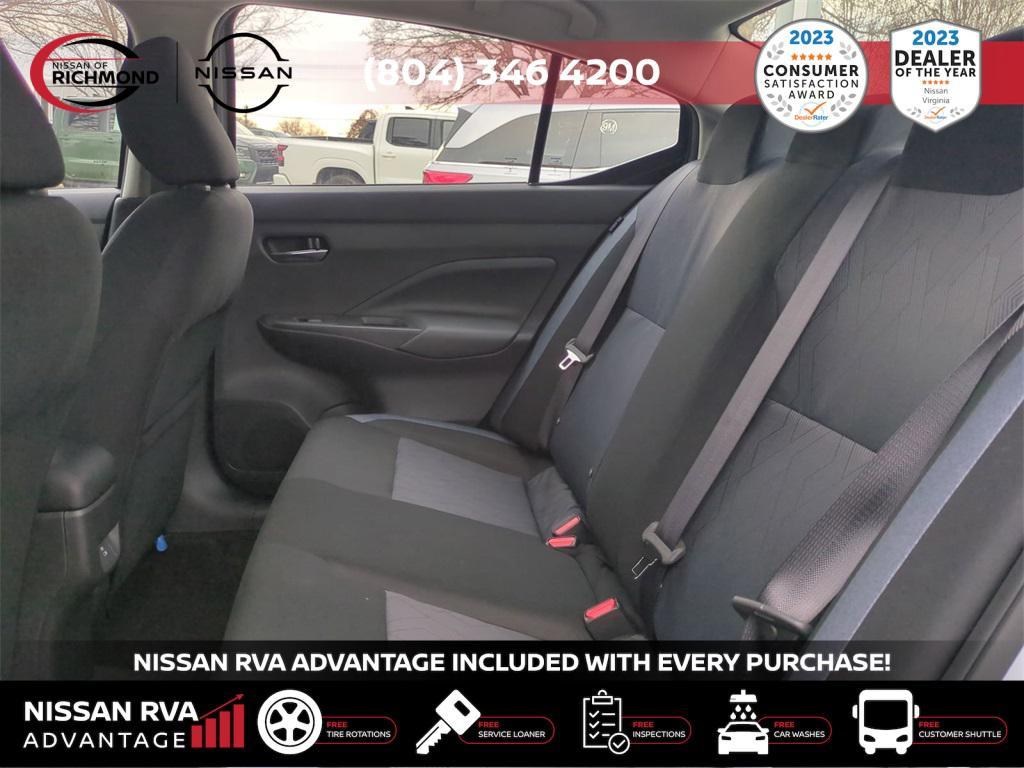 new 2025 Nissan Versa car, priced at $20,456