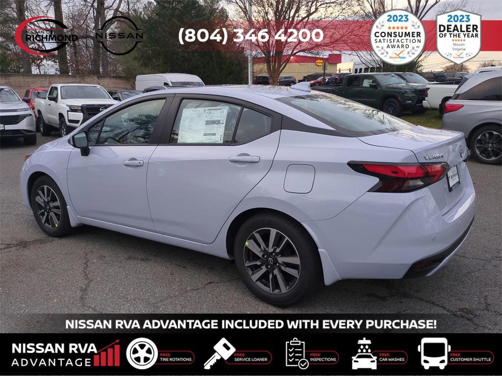 new 2025 Nissan Versa car, priced at $20,456