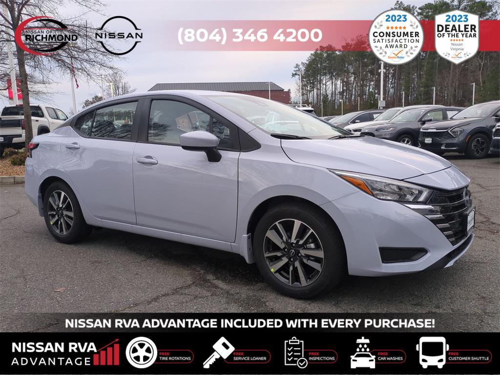 new 2025 Nissan Versa car, priced at $20,456