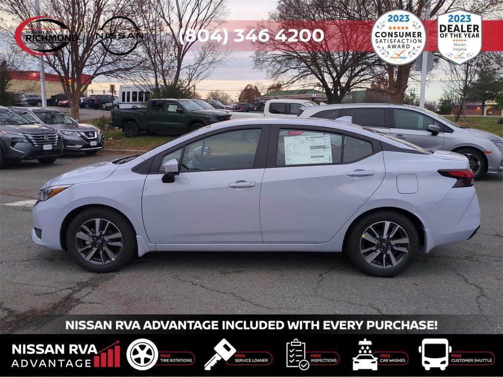 new 2025 Nissan Versa car, priced at $20,456