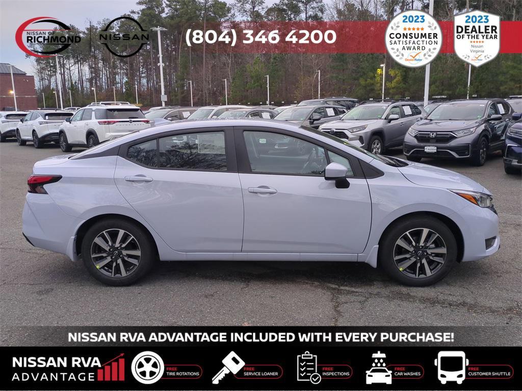 new 2025 Nissan Versa car, priced at $20,456