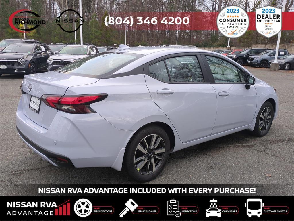 new 2025 Nissan Versa car, priced at $20,456