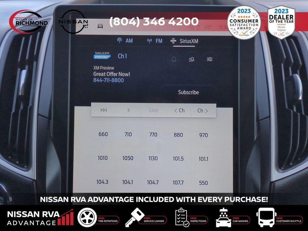 used 2023 Ford Edge car, priced at $21,985
