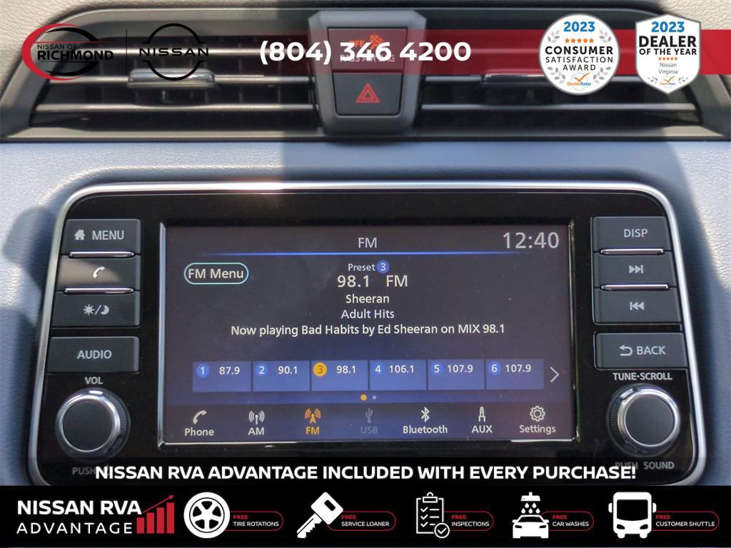 new 2025 Nissan Versa car, priced at $19,844