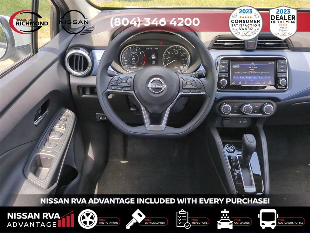 new 2025 Nissan Versa car, priced at $19,844