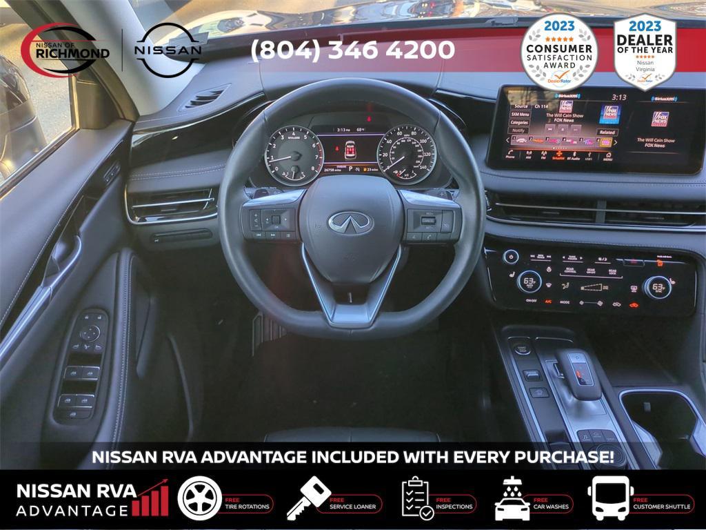 used 2025 INFINITI QX60 car, priced at $38,985