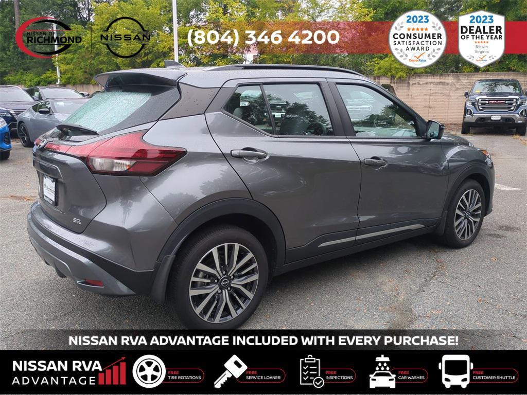 used 2023 Nissan Kicks car, priced at $18,880