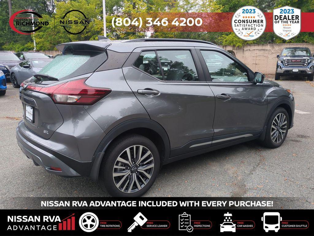 used 2023 Nissan Kicks car, priced at $18,410