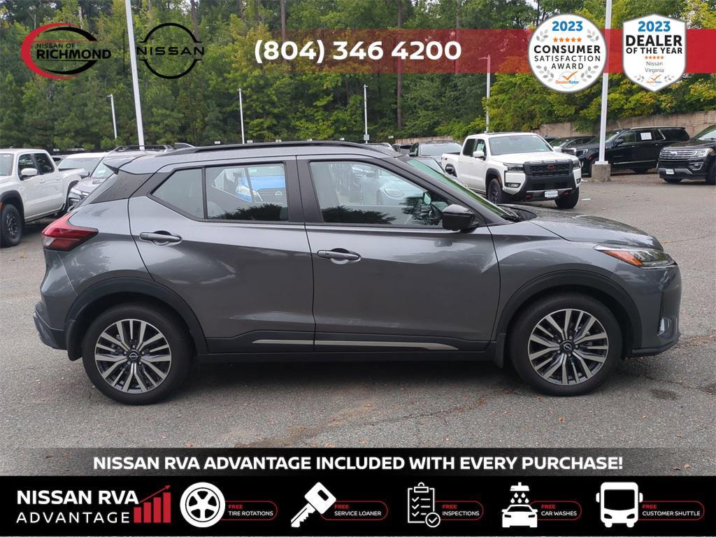 used 2023 Nissan Kicks car, priced at $18,880