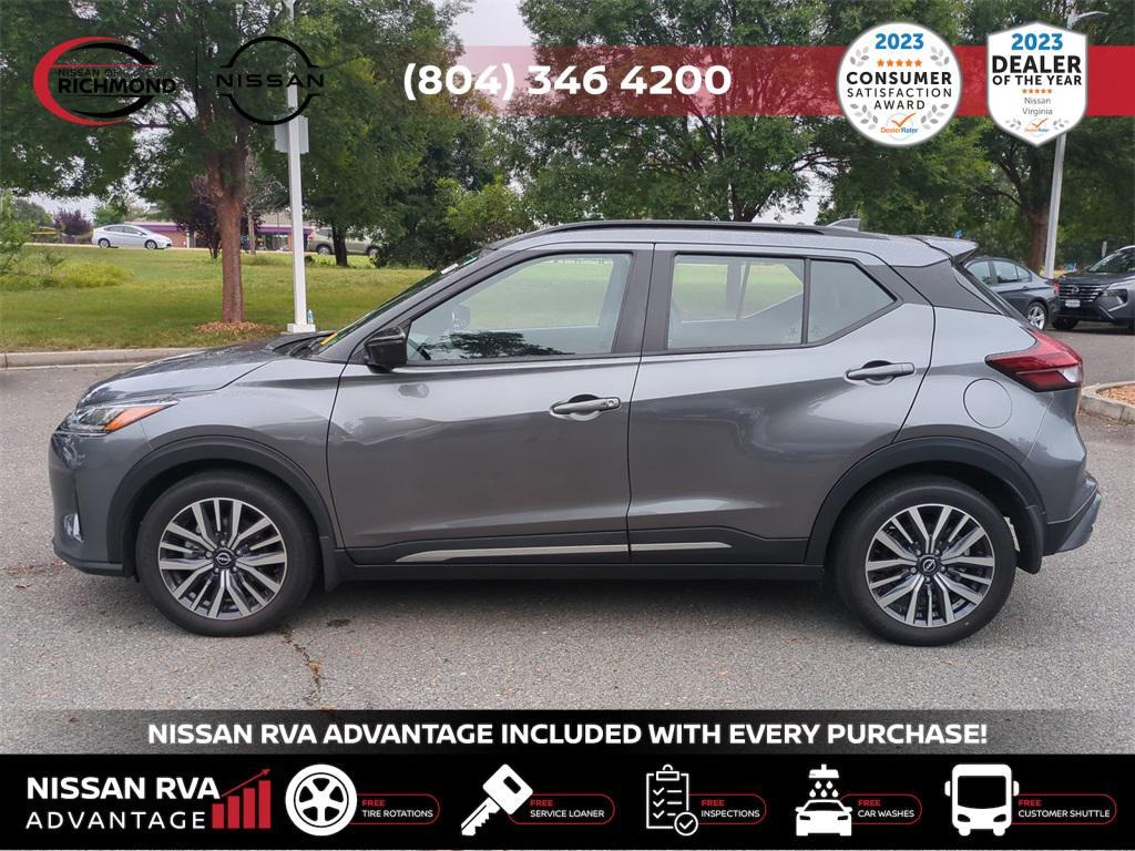 used 2023 Nissan Kicks car, priced at $18,880