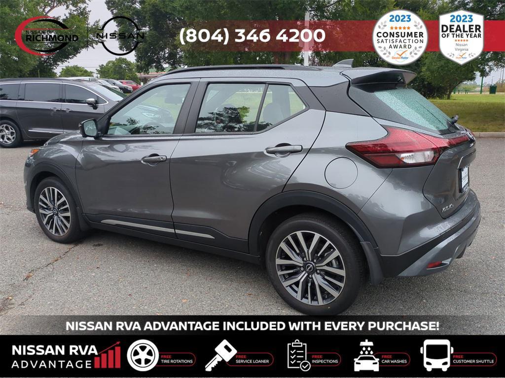 used 2023 Nissan Kicks car, priced at $18,880