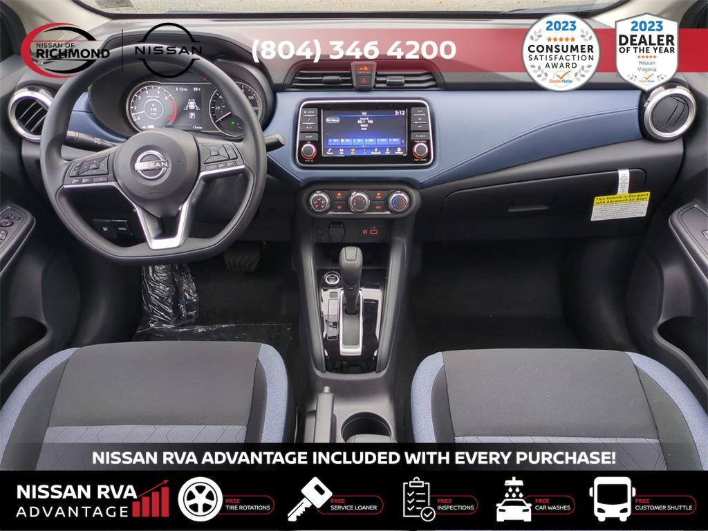 new 2025 Nissan Versa car, priced at $20,042