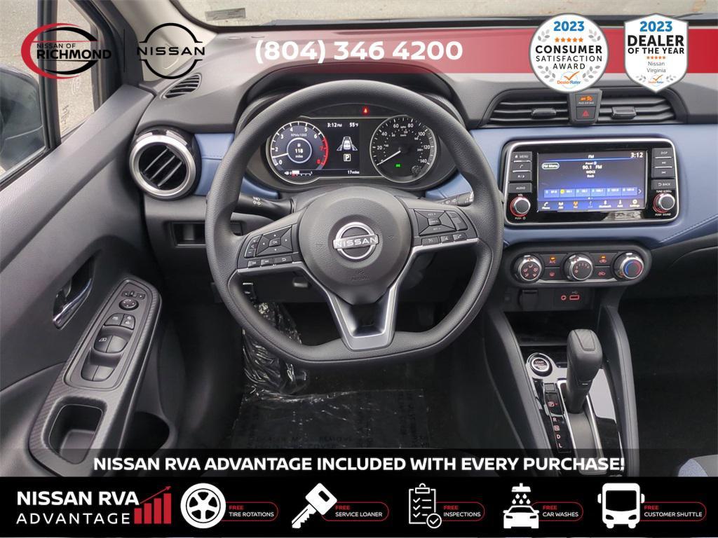 new 2025 Nissan Versa car, priced at $20,042