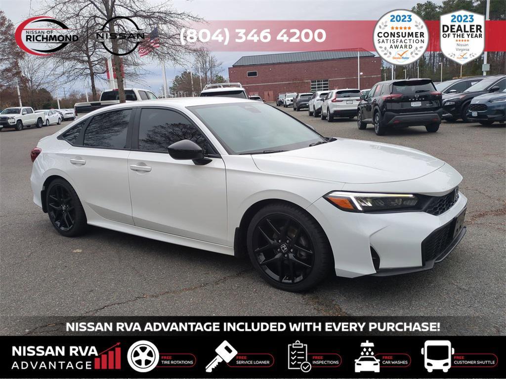 used 2025 Honda Civic car, priced at $25,995