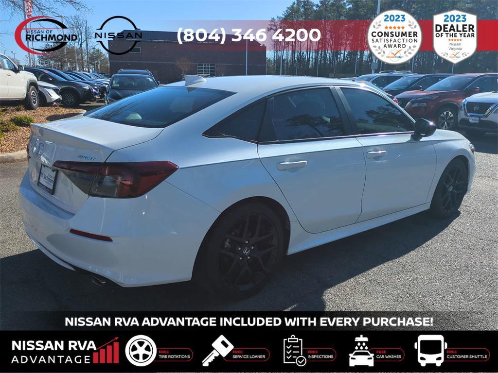 used 2025 Honda Civic car, priced at $26,495