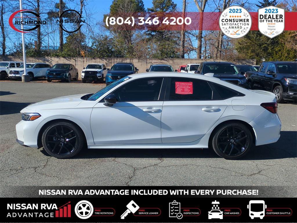 used 2025 Honda Civic car, priced at $26,495