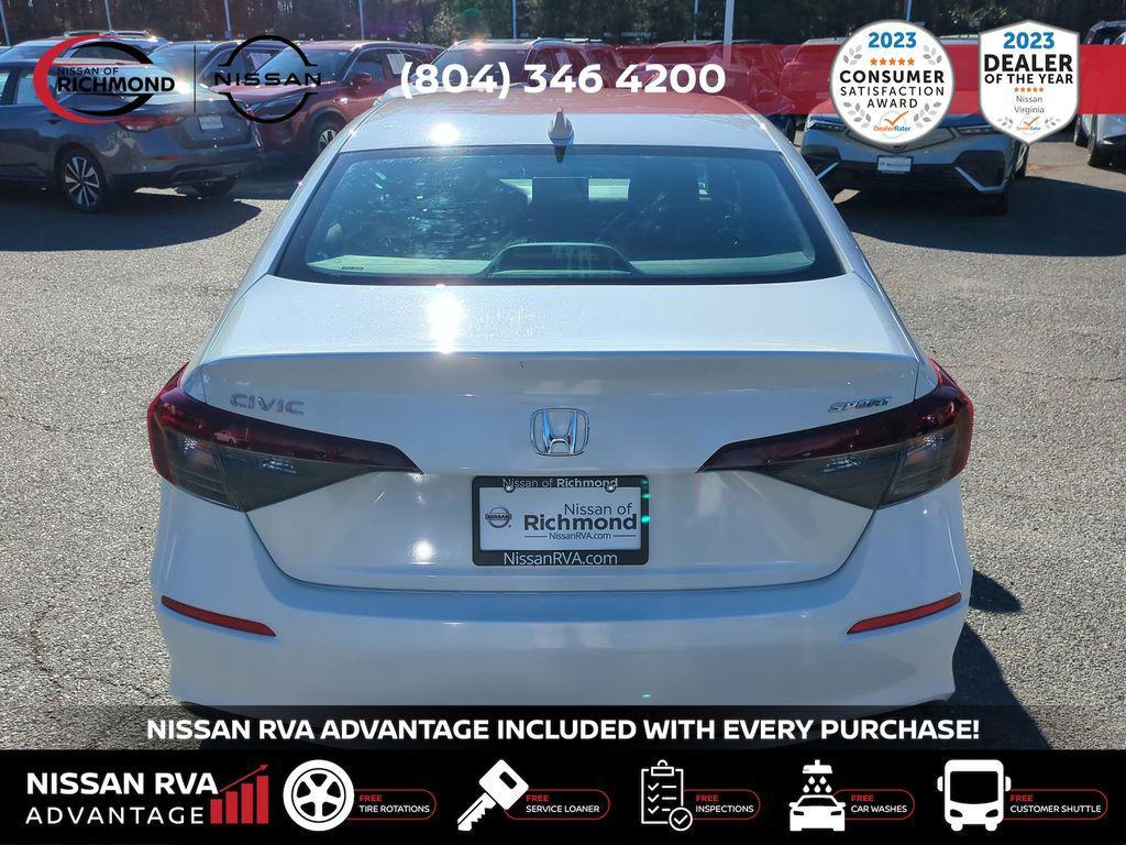 used 2025 Honda Civic car, priced at $26,495