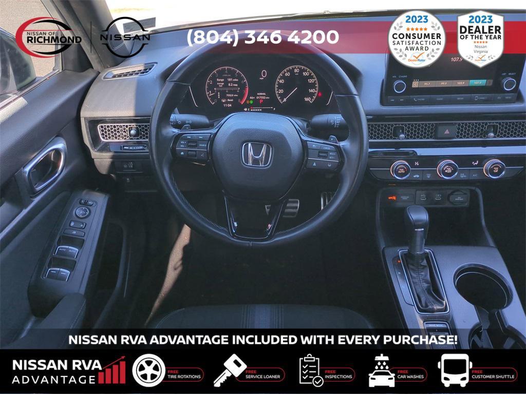 used 2025 Honda Civic car, priced at $26,495