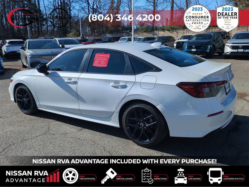 used 2025 Honda Civic car, priced at $26,495