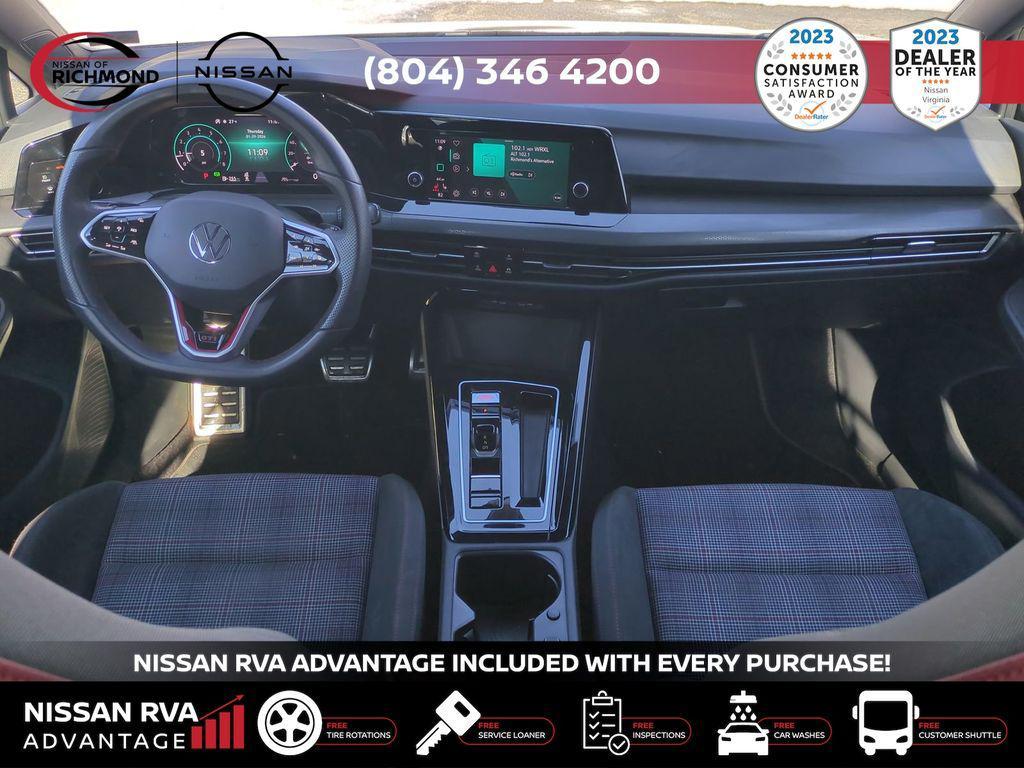 used 2024 Volkswagen Golf GTI car, priced at $26,985