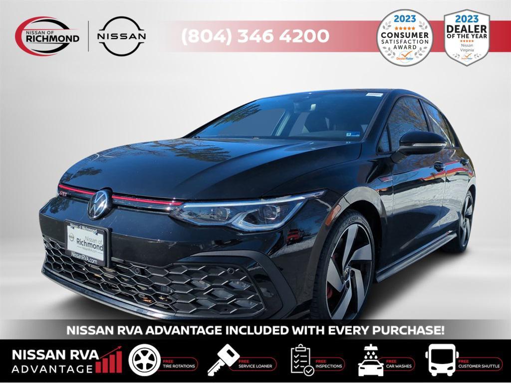 used 2024 Volkswagen Golf GTI car, priced at $26,985