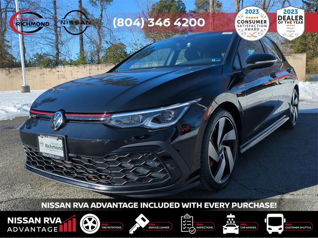 used 2024 Volkswagen Golf GTI car, priced at $26,985