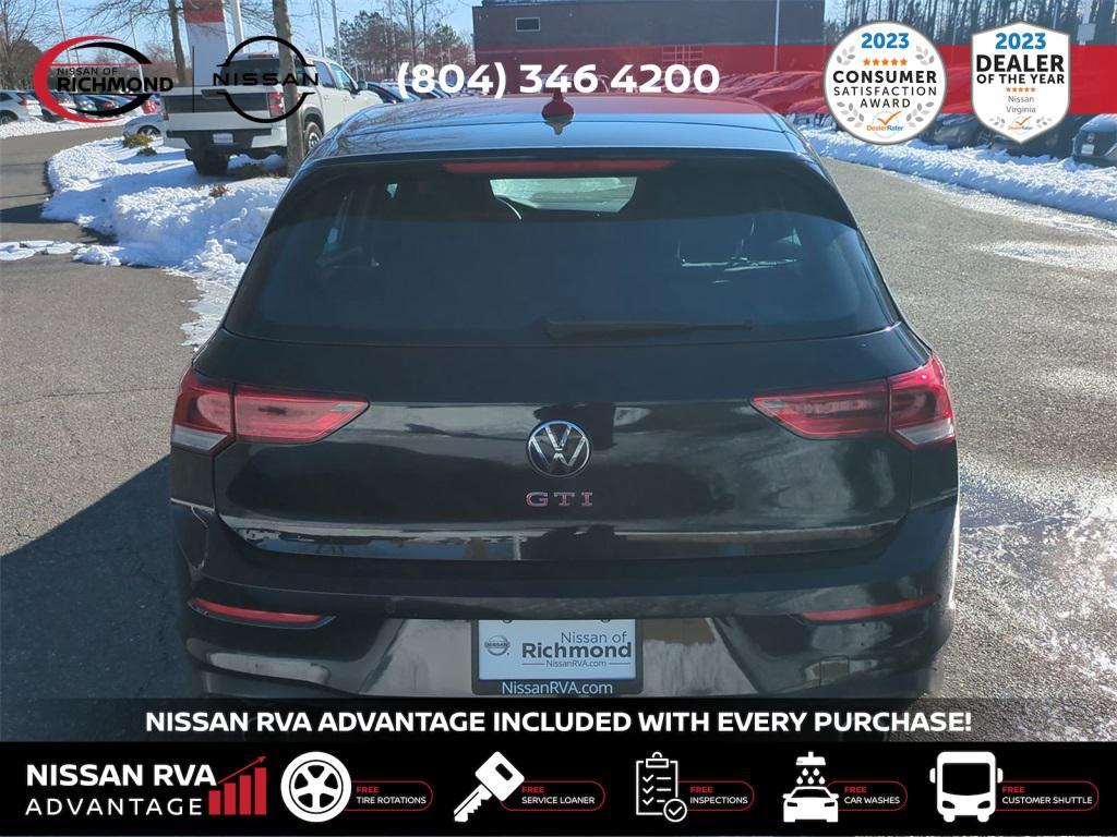 used 2024 Volkswagen Golf GTI car, priced at $26,985