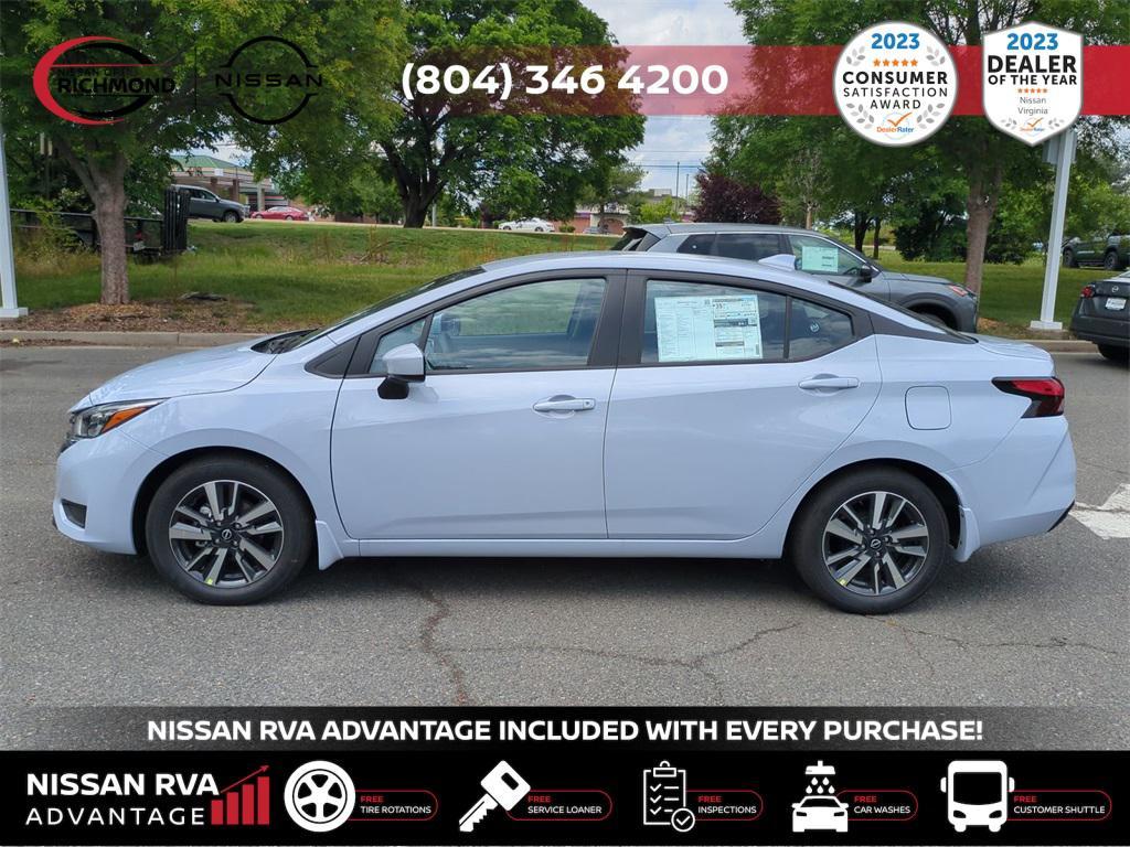 new 2025 Nissan Versa car, priced at $20,152