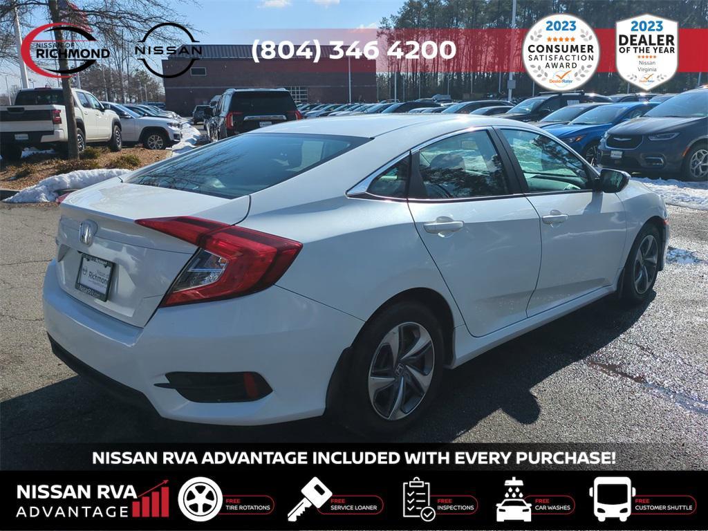 used 2020 Honda Civic car, priced at $17,554