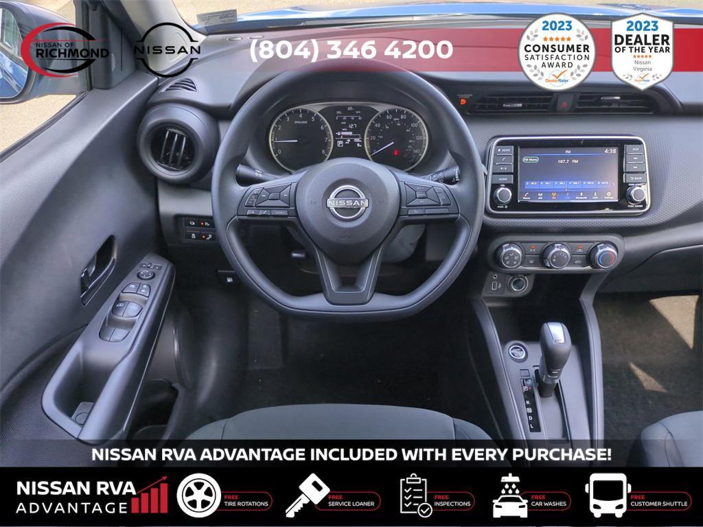 new 2025 Nissan Kicks car, priced at $21,384