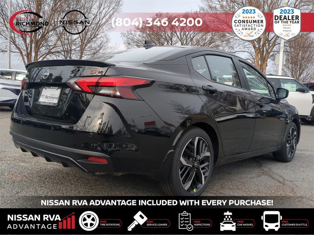 new 2025 Nissan Versa car, priced at $20,456
