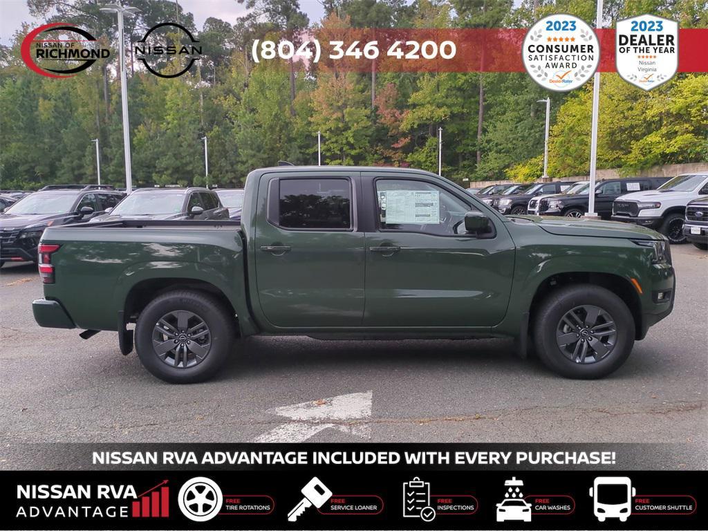 new 2025 Nissan Frontier car, priced at $34,760