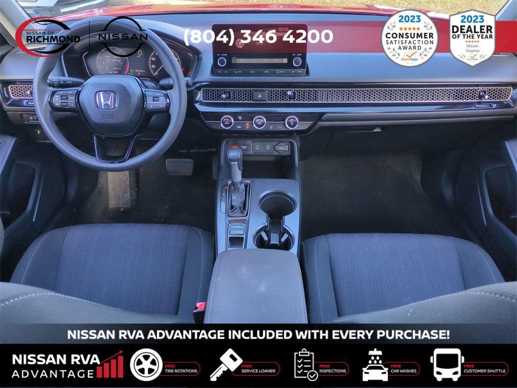 used 2025 Honda Civic car, priced at $23,245