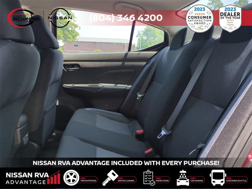 new 2025 Nissan Versa car, priced at $20,258