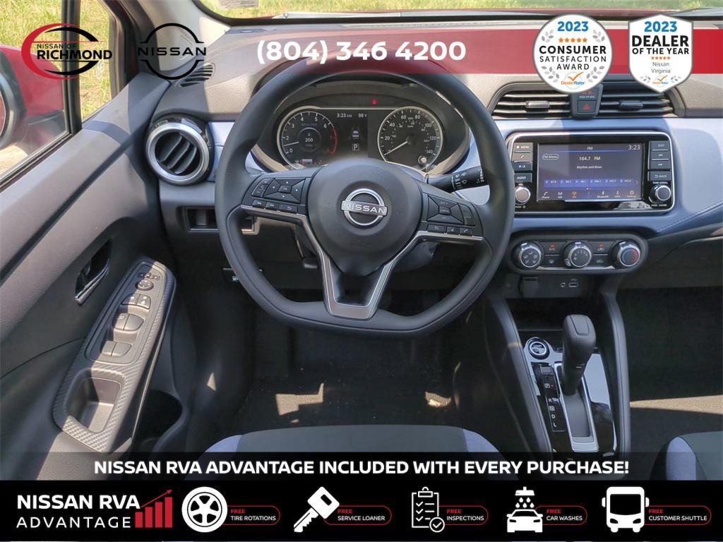 new 2025 Nissan Versa car, priced at $20,258