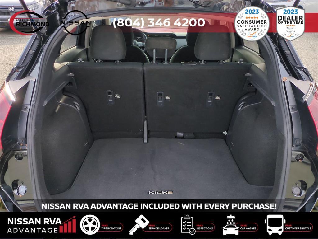 used 2024 Nissan Kicks car, priced at $18,595