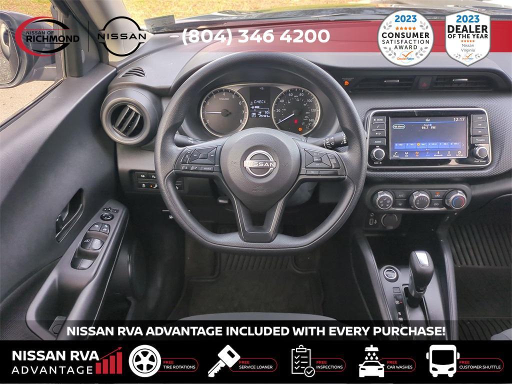 used 2024 Nissan Kicks car, priced at $18,595