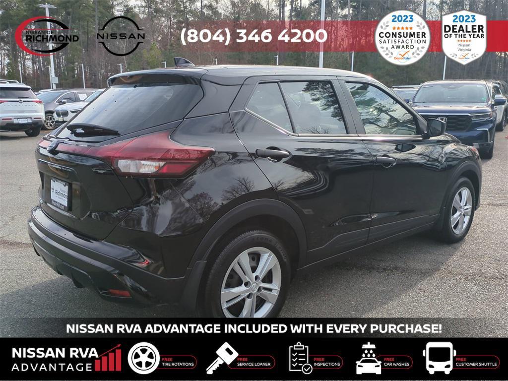 used 2024 Nissan Kicks car, priced at $18,595