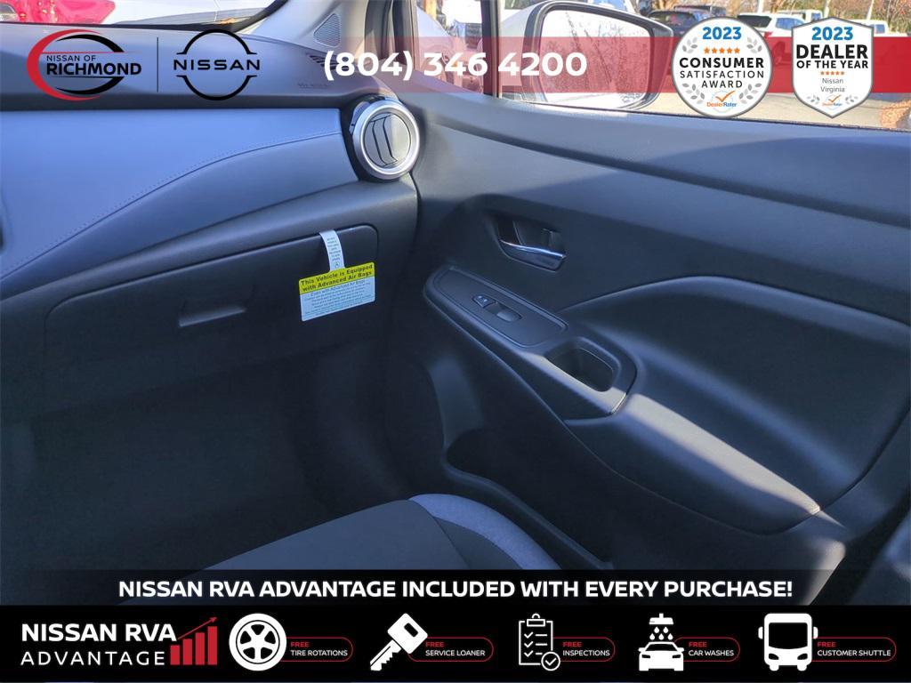 new 2025 Nissan Versa car, priced at $20,042