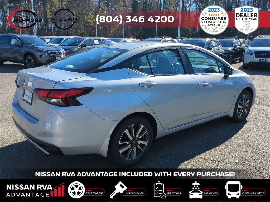 new 2025 Nissan Versa car, priced at $20,042