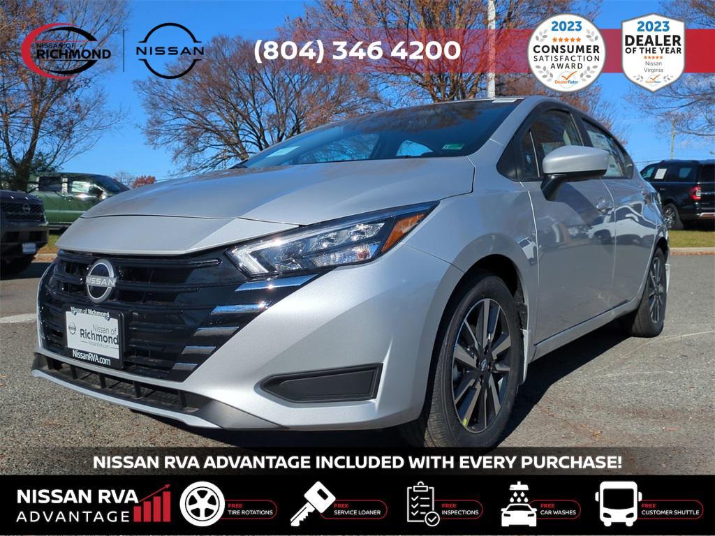 new 2025 Nissan Versa car, priced at $20,042