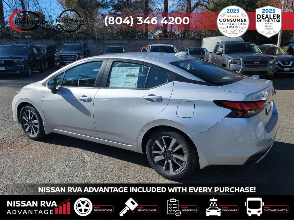 new 2025 Nissan Versa car, priced at $20,042
