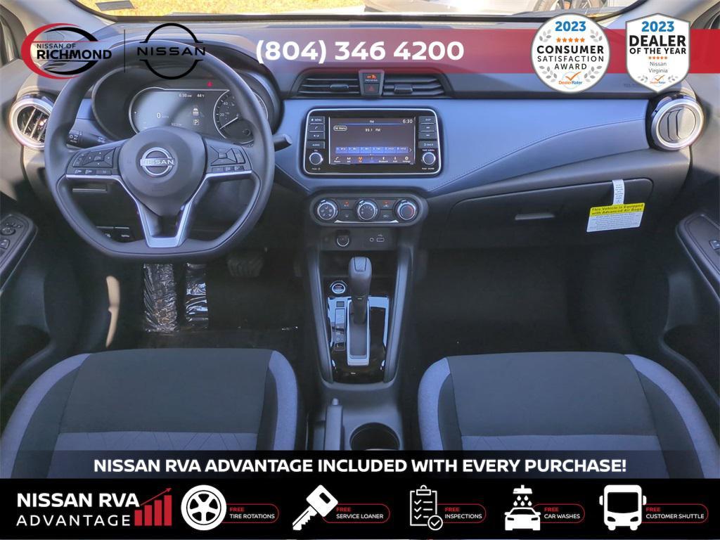 new 2025 Nissan Versa car, priced at $20,042