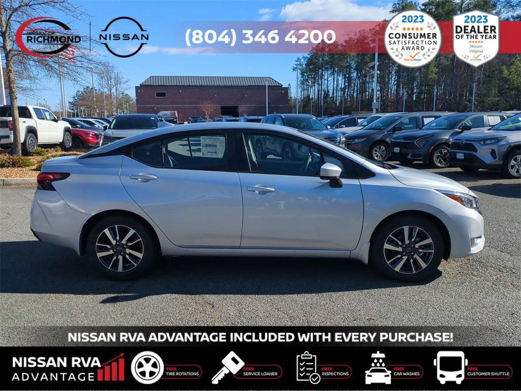 new 2025 Nissan Versa car, priced at $20,042