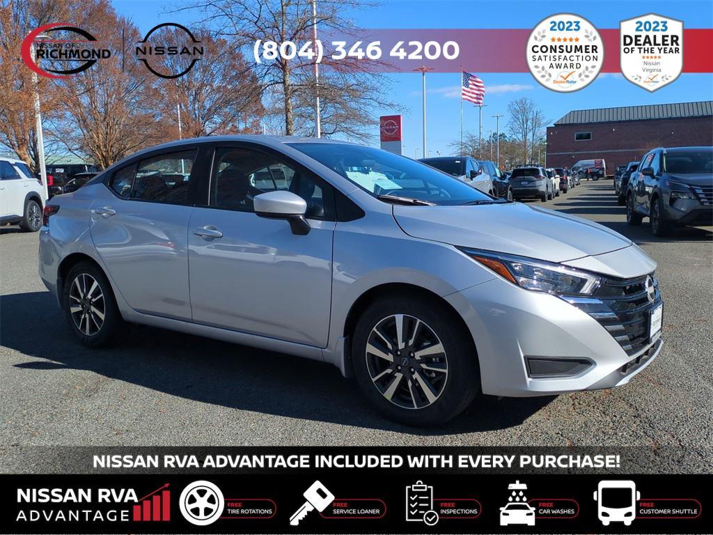 new 2025 Nissan Versa car, priced at $20,042