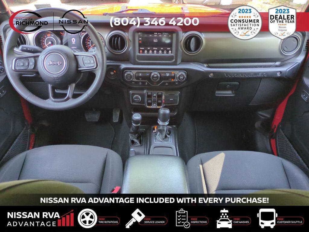 used 2023 Jeep Wrangler car, priced at $28,420