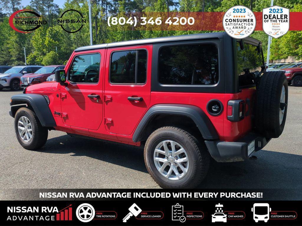 used 2023 Jeep Wrangler car, priced at $28,420