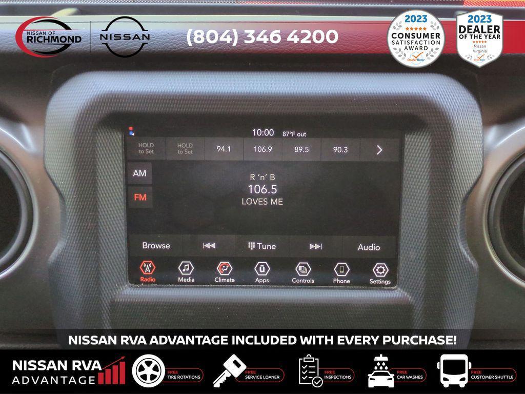 used 2023 Jeep Wrangler car, priced at $28,420